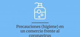 Precauciones (higiene) a tomar en un comercio frente al coronavirus